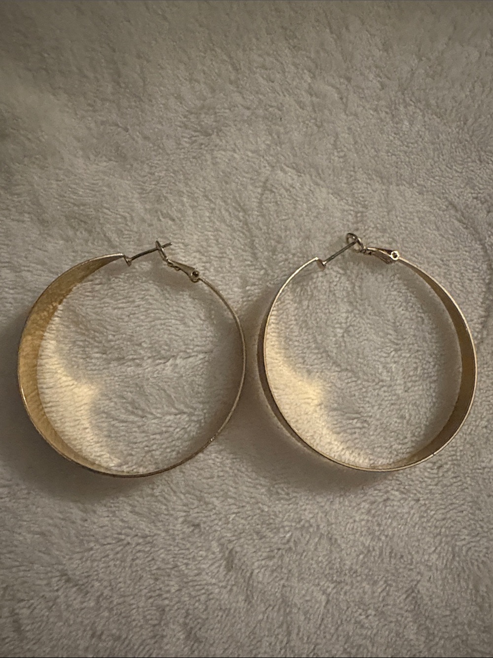 3/$30 Gold Hoop Earrings - Classic Women Jewelry